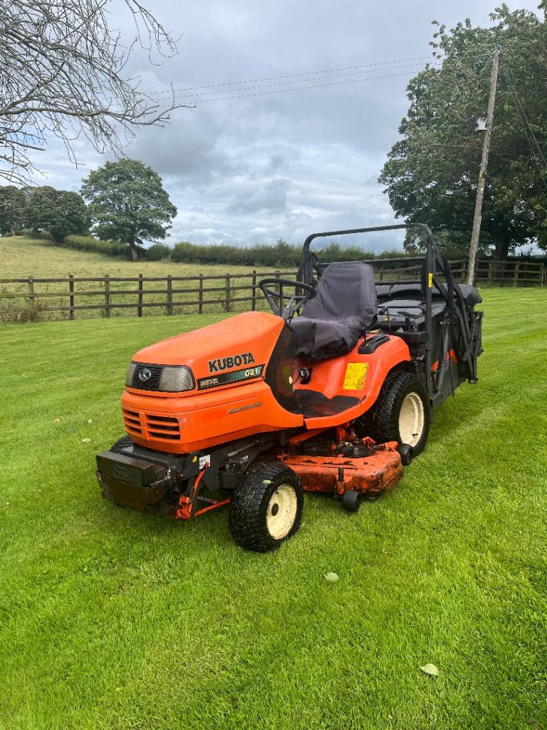 KUBOTA Ride-on Mower G21 – Good Working Order