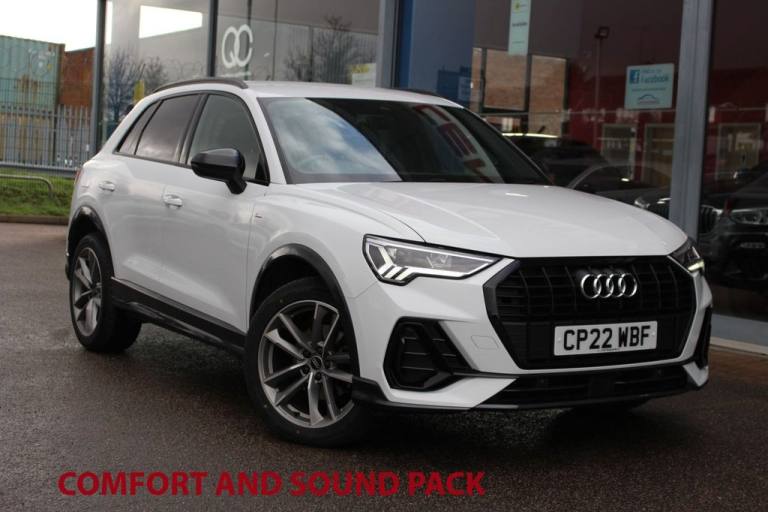 2022 22 AUDI Q3 1.5 TFSI COD 35 BLACK EDITION SUV 5DR PETROL S TRONIC EURO 6 (S/