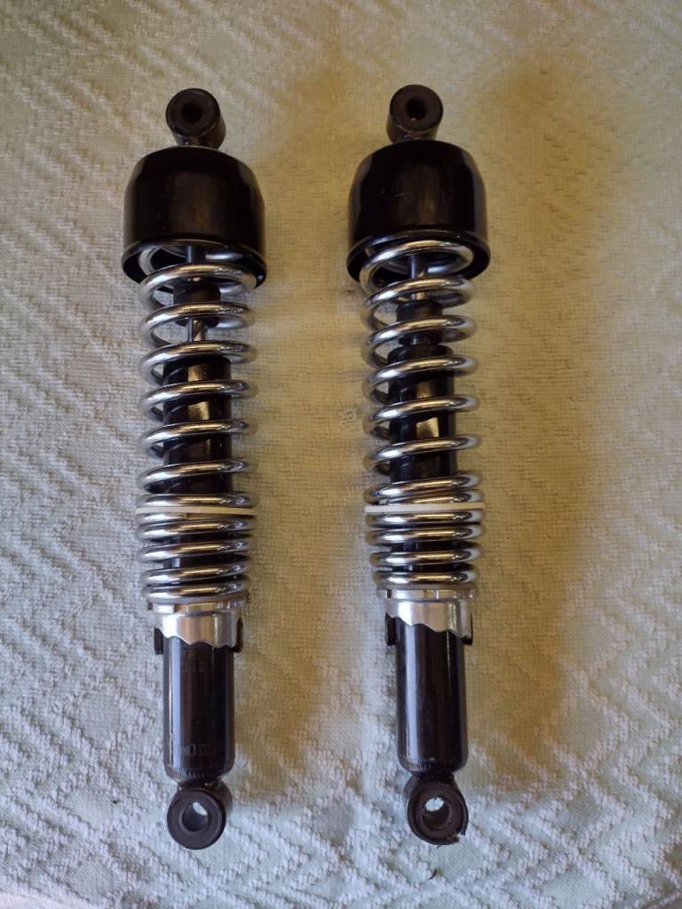 motor cycle rear shocks 350 centers