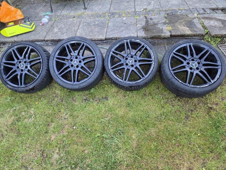 19” Mercedes AMG Alloys – Fit C Class / E Class / CLA – £220