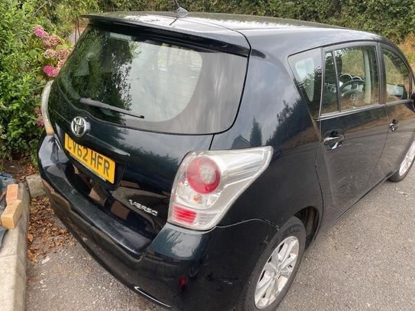 Toyota, VERSO, MPV, 2012, Manual, 1598 (cc), 5 doors