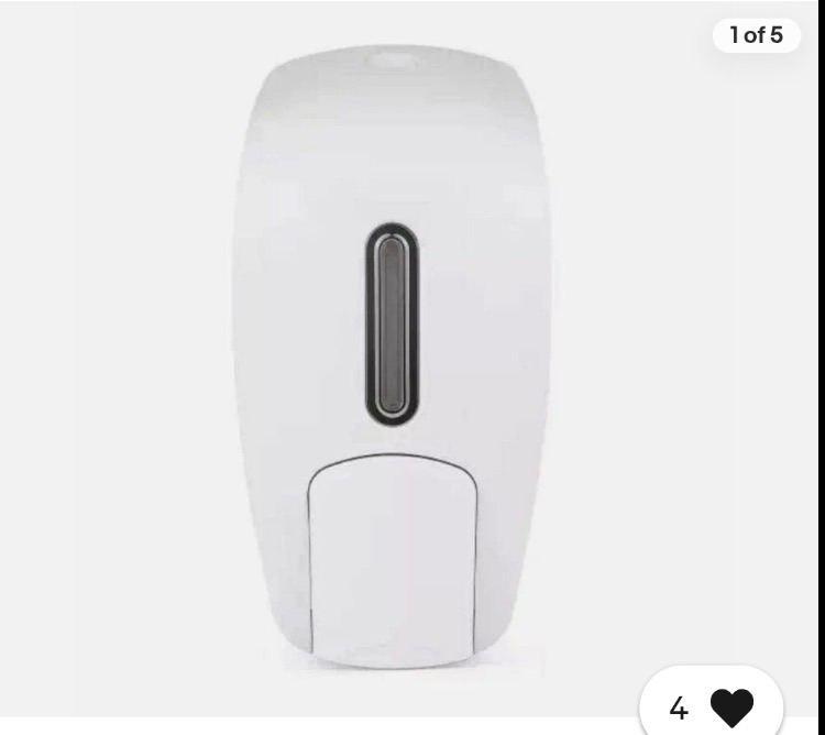 Hand sanitiser/soap dispenser
