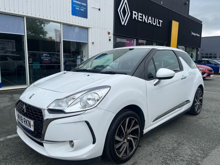 2018 DS Automobiles DS 3 1.2 PureTech 82 Connected Chic 3dr HATCHBACK Petrol Manual