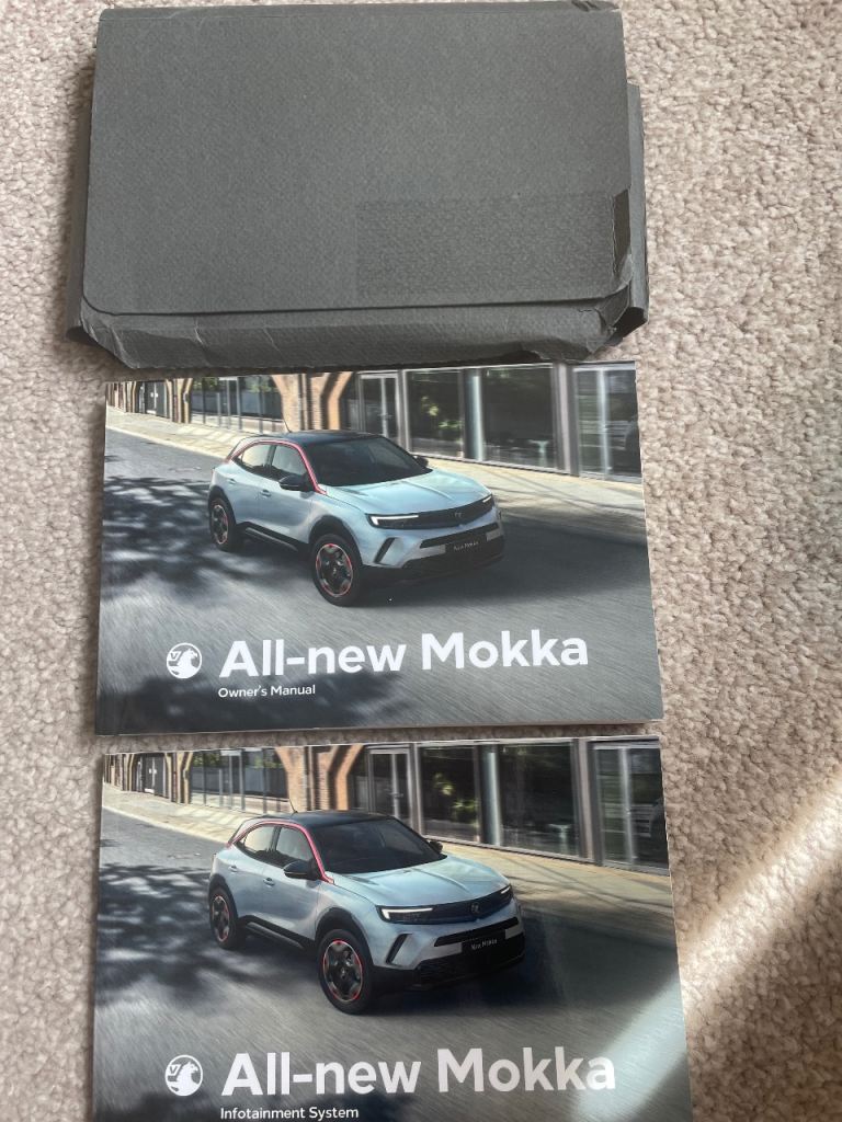 Vauxhall Mokka 2021 onwards owners Manual & Infotainment System Guide