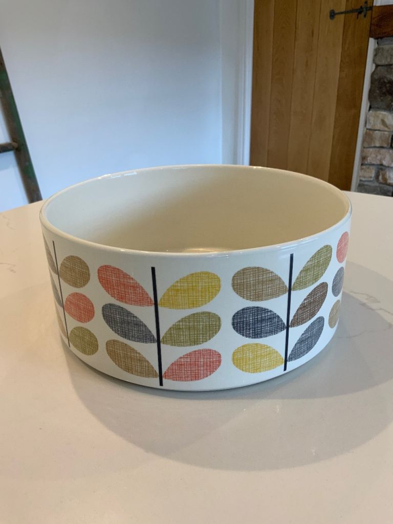 Large Orla Kiely “Multi Stem” Salad/Fruit Bowl…