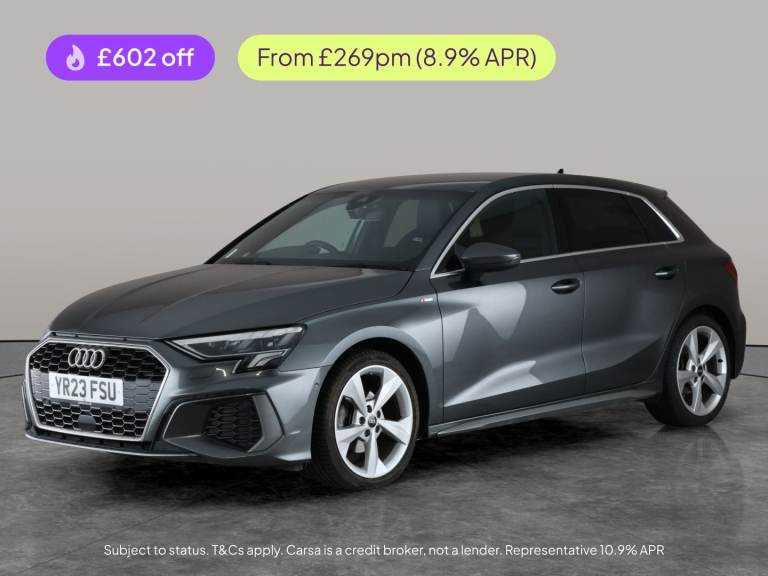 2023 Audi A3 1.5 TFSI 35 S line Sportback 5dr Petrol S Tronic Euro 6 (s/s) (150 ps) - CR Hatchbac...