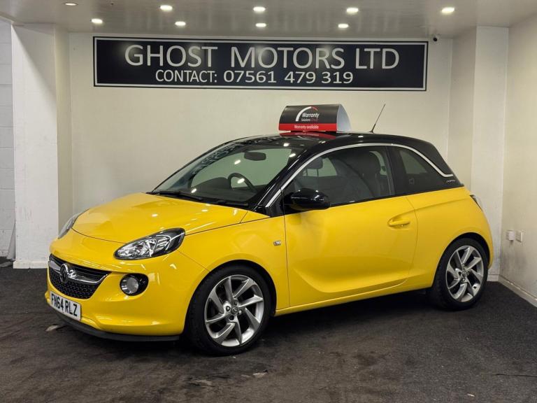 2014 Vauxhall ADAM 1.4 ecoFLEX 16v SLAM Euro 5 (s/s) 3dr HATCHBACK Petrol Manual