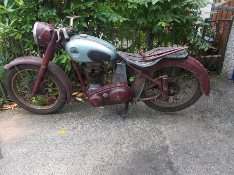 BSA 250  Project 1955