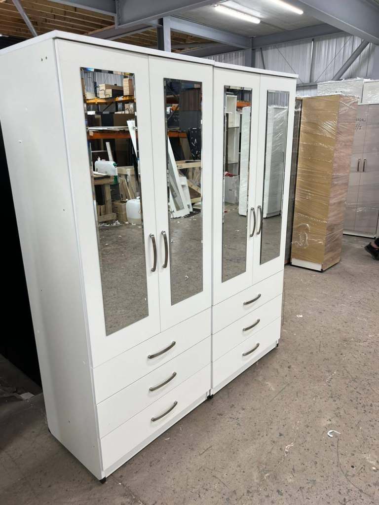 Brand New 2 To 10 Doors Wardrobe Available in Stock