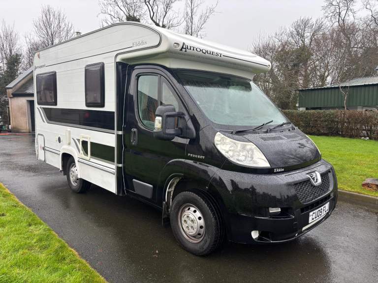 Elddis Autoquest Coachbuilt Motorhome. 2009. Peugeot Boxer 2.2 Diesel. 2 Berth. U shaped Lounge. 