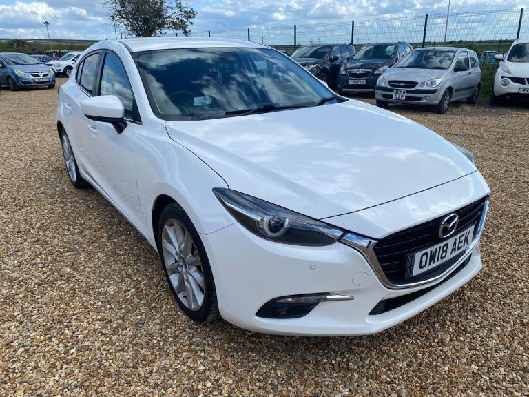 2018 Mazda Mazda3 2.2 SKYACTIV-D Sport Nav Euro 6 (s/s) 5dr HATCHBACK Diesel Manual