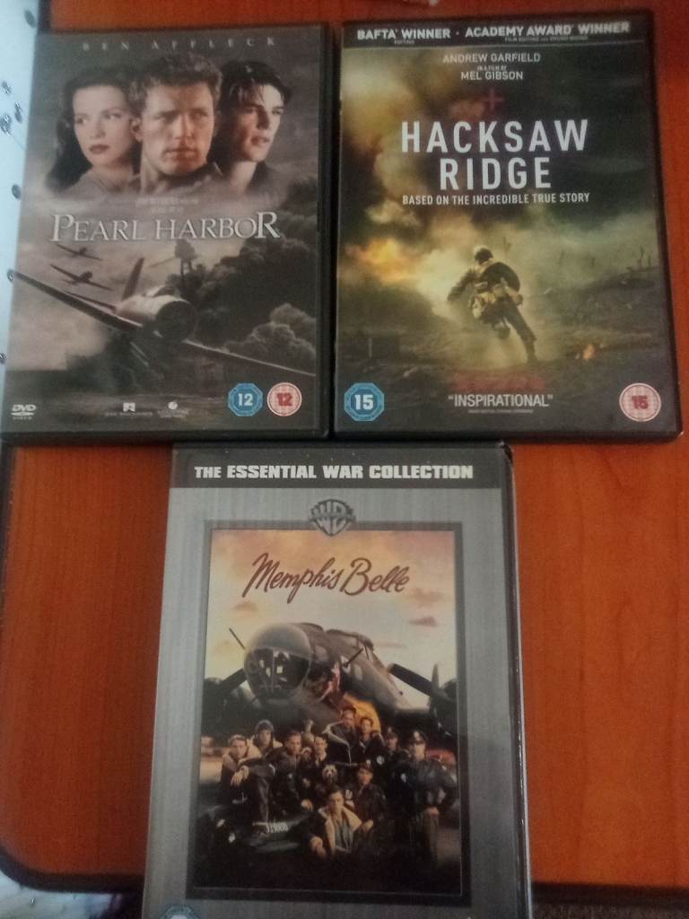 3x war dvd collection bundle new 