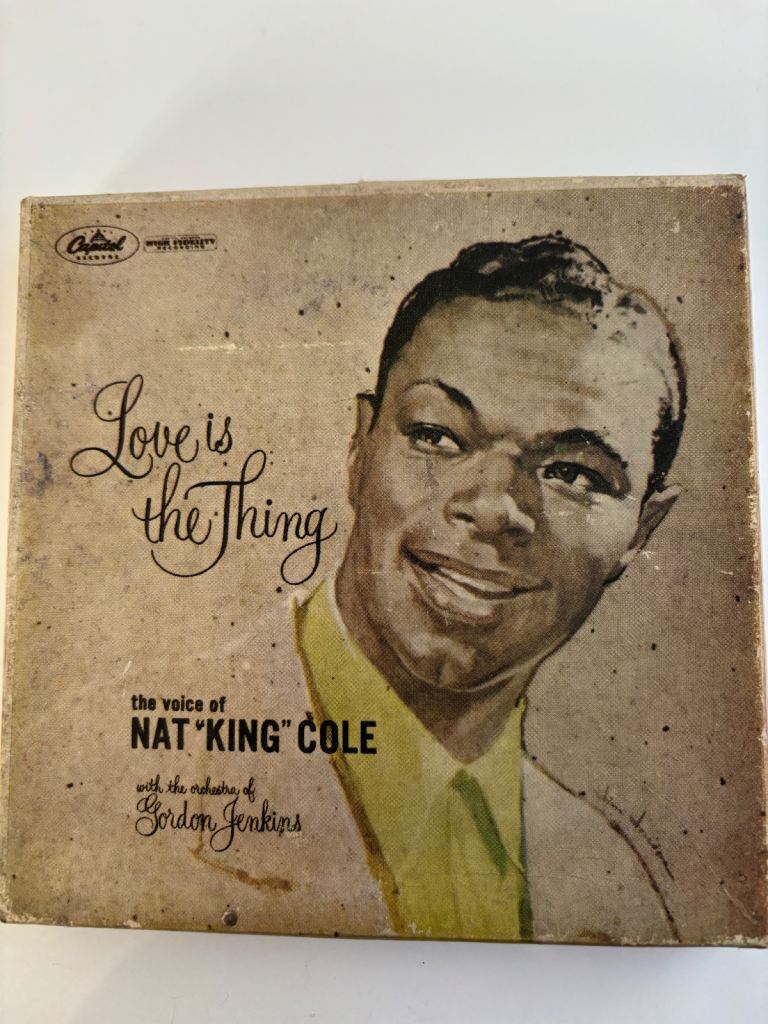 2 x Nat King Cole - Twin Track Mono Tape Records