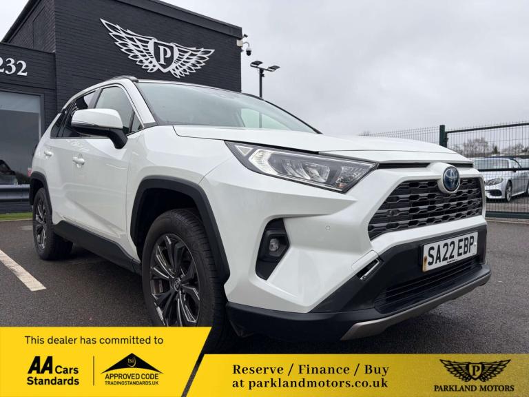 2022 Toyota RAV4 2.5 RAV4 Design HEV CVT 4WD 5dr SUV Hybrid Automatic