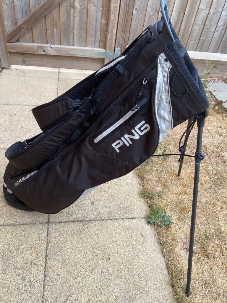 Ping Hoofer Craz-E Lite Golf Stand Bag – Black