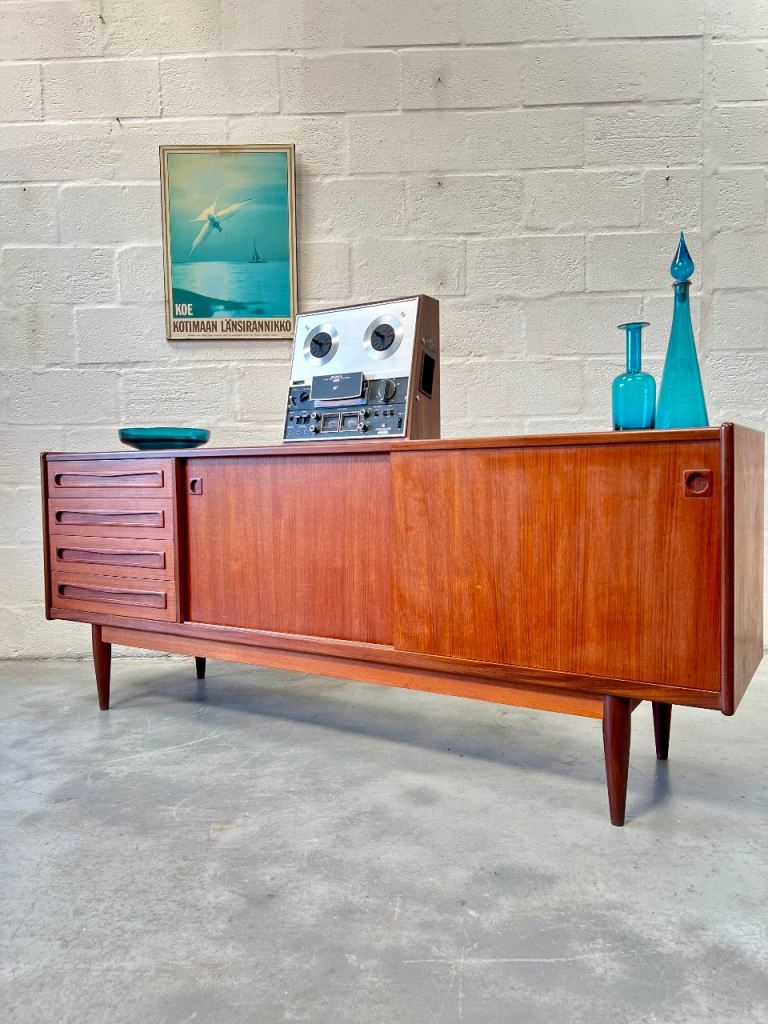 Vintage Danish Sideboard by Johannes Andersen for Uldum Møbelfabrik, 1960s