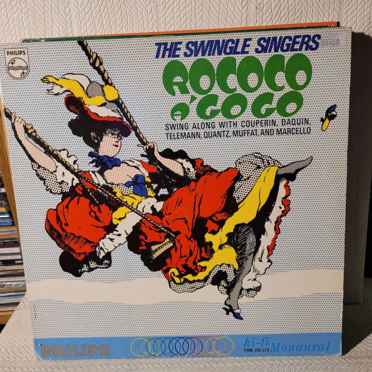 The Swingle Singers – Rococo a Go Go Vinyl LP (Monaural, Philips)  r2/4