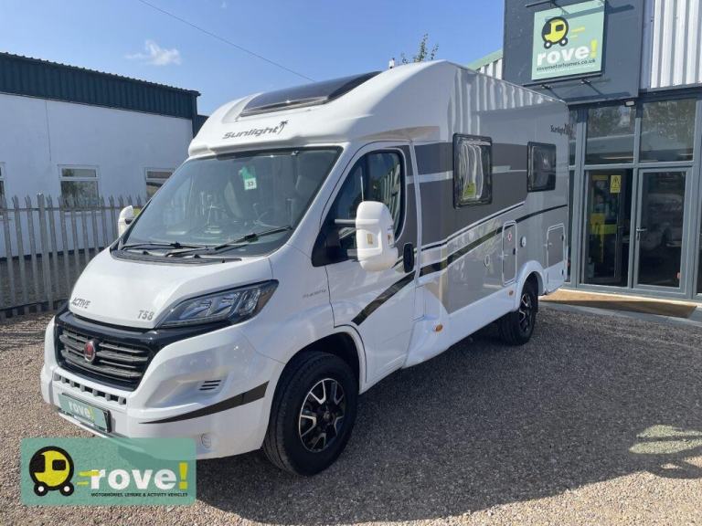Sunlight T58  3 Berth 4 Berth End Bedroom Motorhome 3500kg