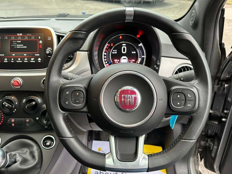 2020 Fiat 500 1.2 Rockstar, PANORAMIC SUNROOF, Motorhome Towcar (Braked) A Frame