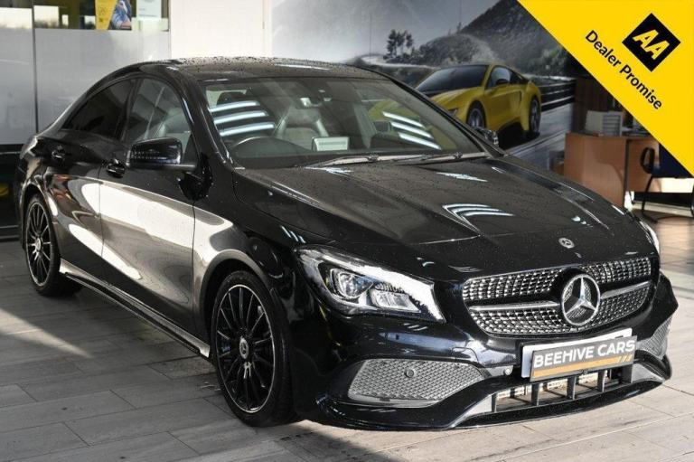 2018 68 MERCEDES-BENZ CLA 2.1 CLA220D AMG LINE NIGHT EDITION COUPE 4DR DIESEL 7G