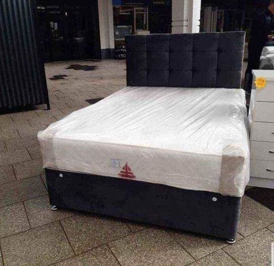 Fresh bed frame, never touched
