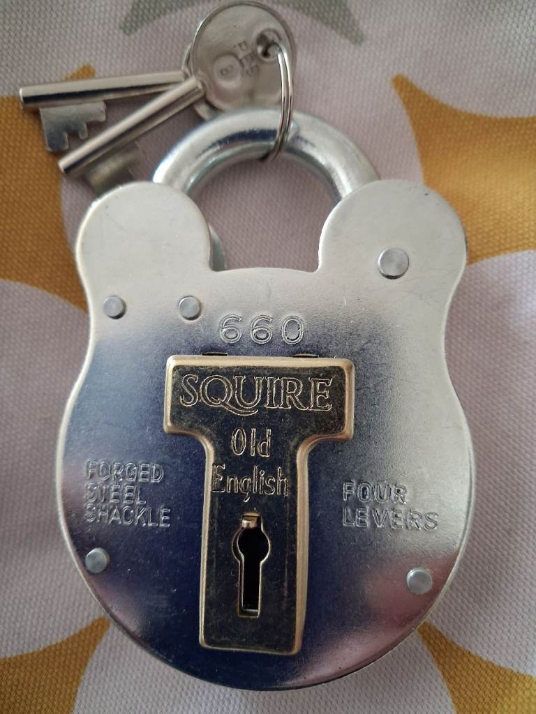 Squire 660 Pad Lock. Now only £5