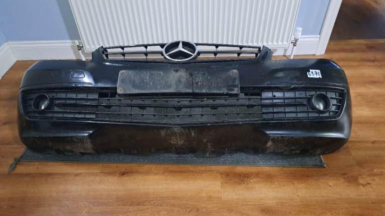 Mercedes A Class Black Bumper 