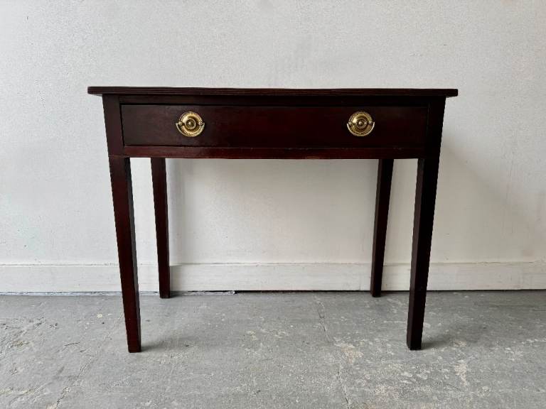 Antique Mahogany Desk with Drawer