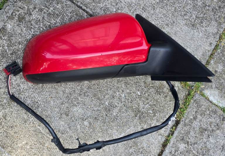 2006 audi a3 drivers side wing mirror 