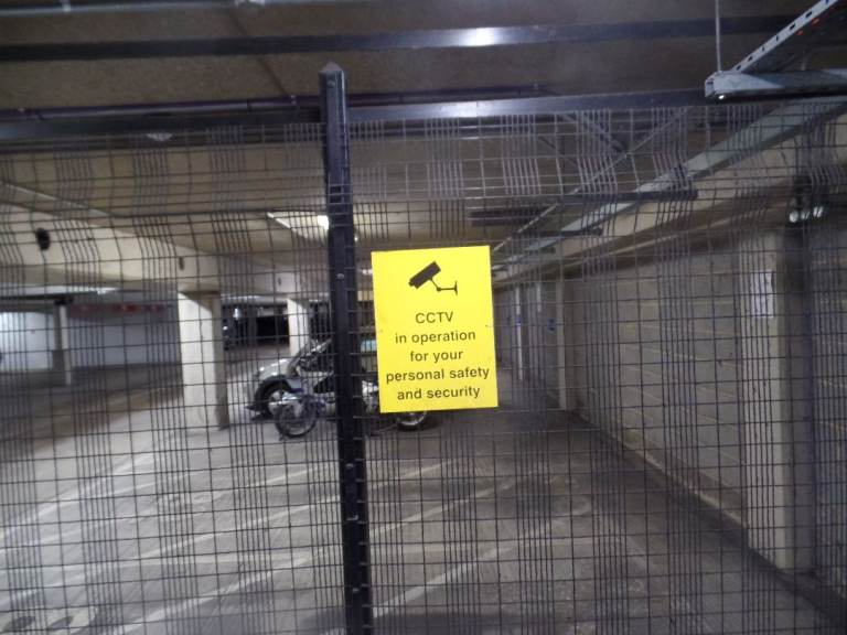 Underground parking space