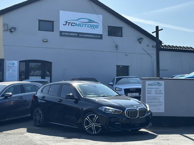 BMW 1 SERIES 118d M Sport 5dr Man, diesel, black + great value 2019