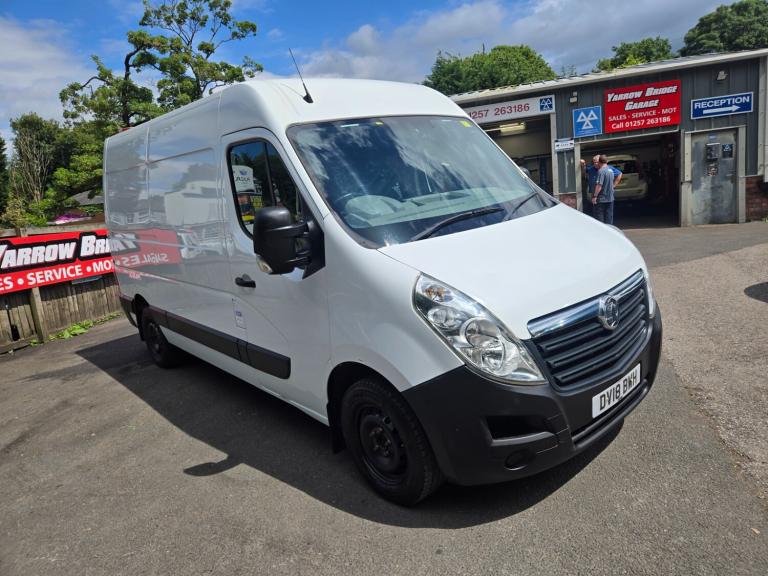2018 Vauxhall Movano 2.3 CDTI H2 Van 130ps PANEL VAN Diesel Manual