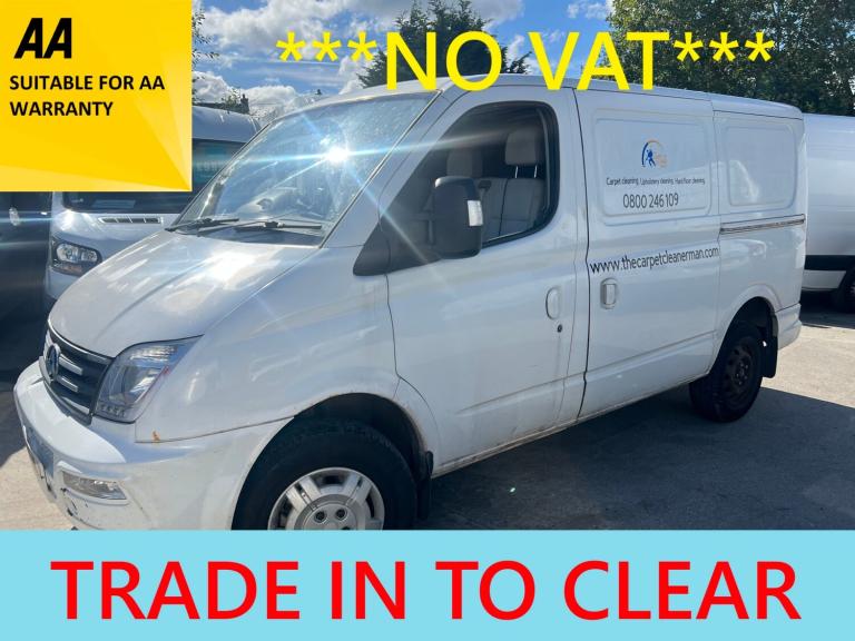 2018 LDV V80 2.5 Van PANEL VAN Diesel Manual