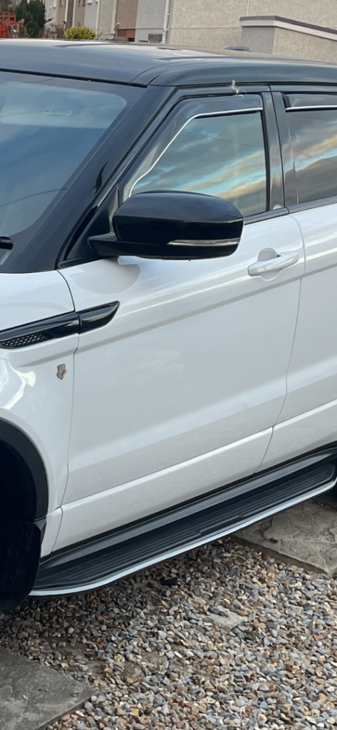 Evouqe Range Rover side steps