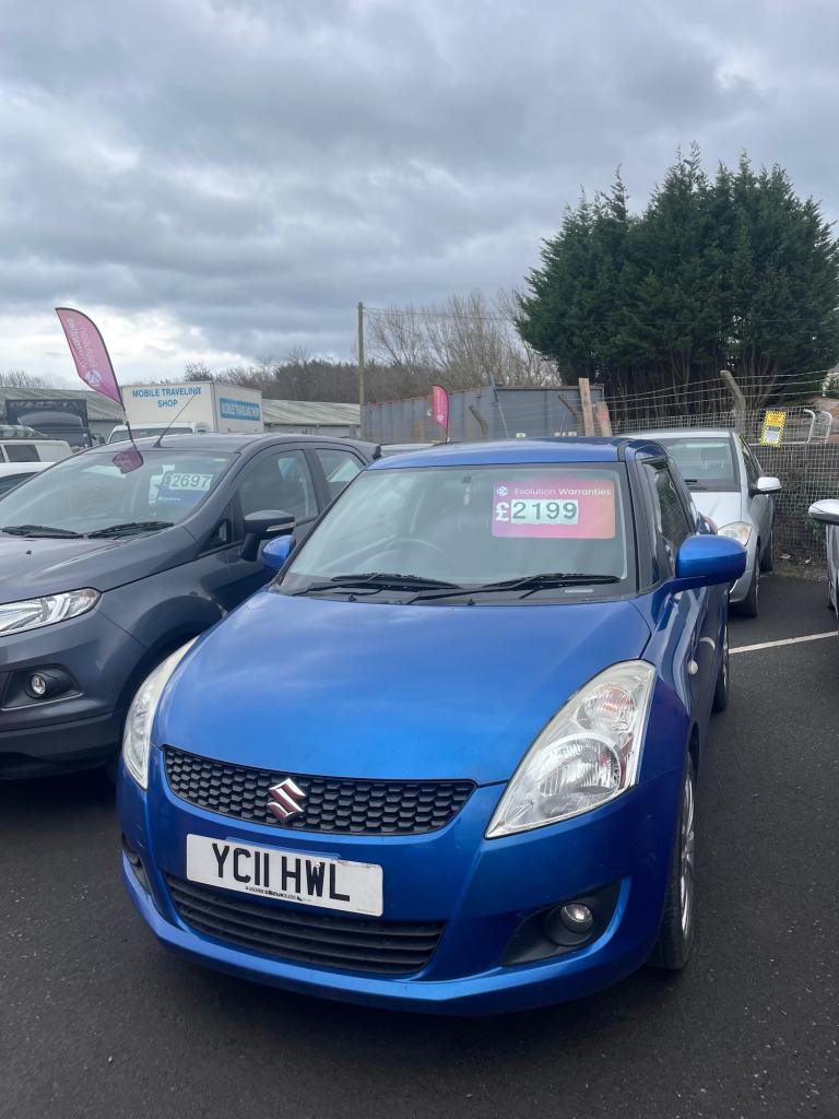 2011 Suzuki Swift 1.2 SZ4 3dr HATCHBACK Petrol Manual