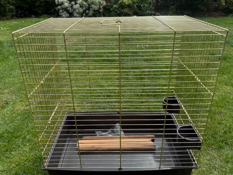 Rectangular bird cage (ferplast)