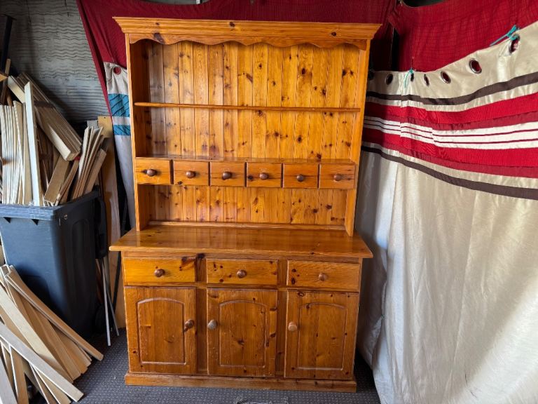 Pine Welsh dresser  Can deliver 