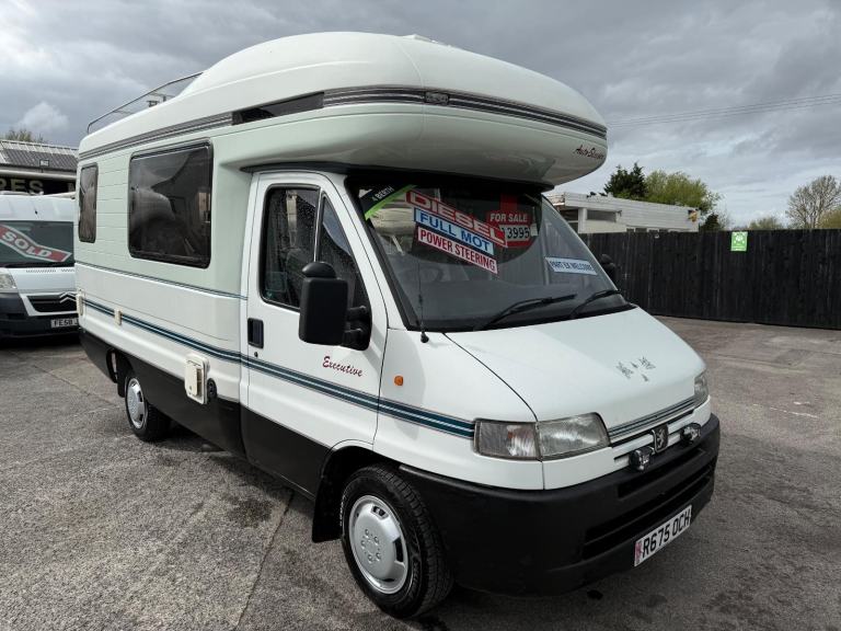 Auto-Sleepers Executive 4 Berth Peugeot Boxer  DIESEL MANUAL 1997/R