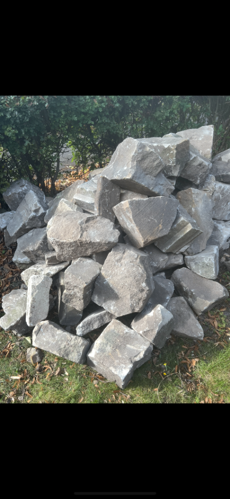 Large Quantity of Stone / Rockery Rocks – Garden Project