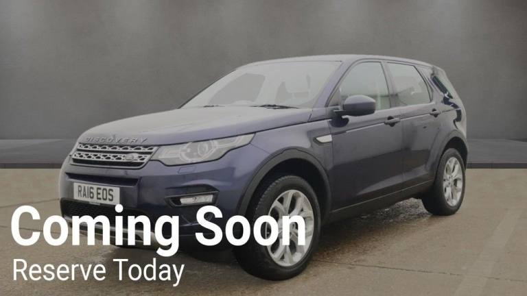 2016 Land Rover Discovery Sport 2.0 TD4 HSE SUV 5dr Diesel Auto 4WD Euro 6 (s/s) (180 ps) ESTATE ...