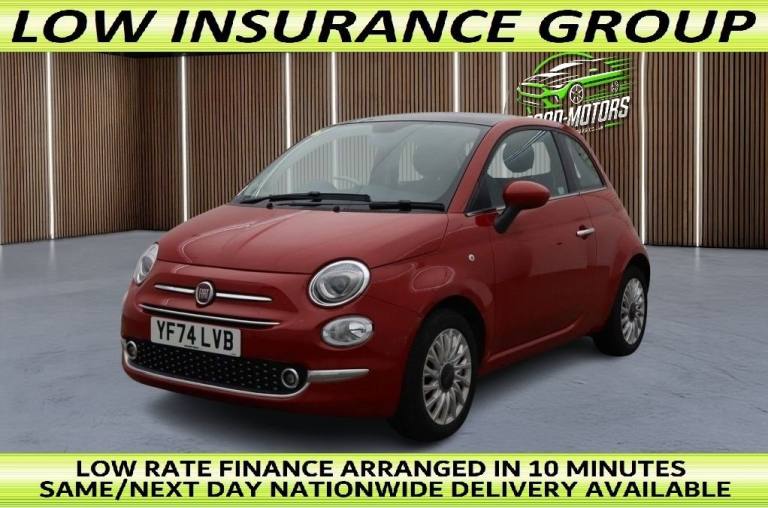 2024 74 FIAT 500 1.0 MHEV HATCHBACK 3DR PETROL MANUAL EURO 6 (S/S) (70 BHP)