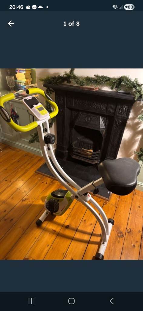 Fold up Exercise Bike ULTRASOUND 