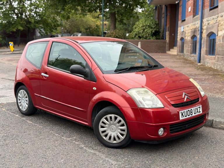 2008 Citroen C2 1.4 SX 3dr Hatchback Red - 35,000 Mileage!