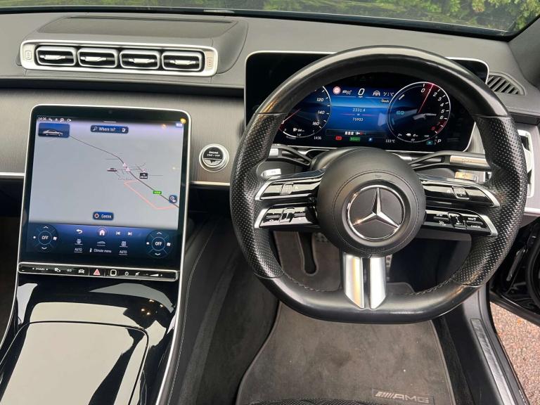 2022 Mercedes-Benz S Class 3.0 S580Le V6 28.6kWh AMG Line (Premium) Saloon 4dr Petrol Plug-in Hyb...