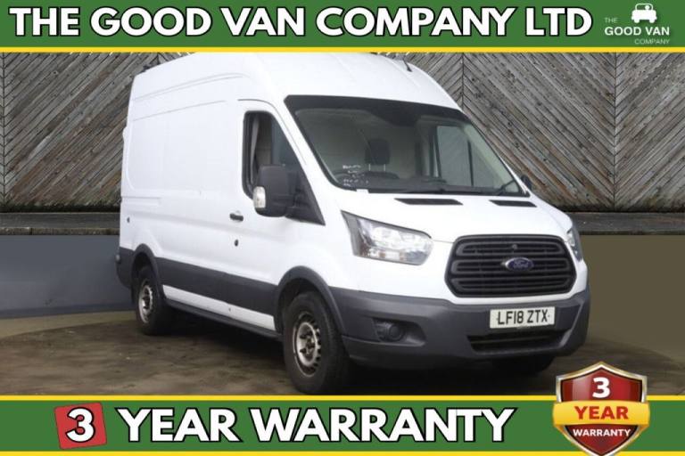 2018 Ford Transit L2 H3 TDCI 130 PS MWB High Roof 350 FREE 3 YEAR WARRANTY COVER WITH THIS VA Pan...