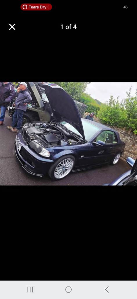 BMW 325CI M sport, Convertible E46