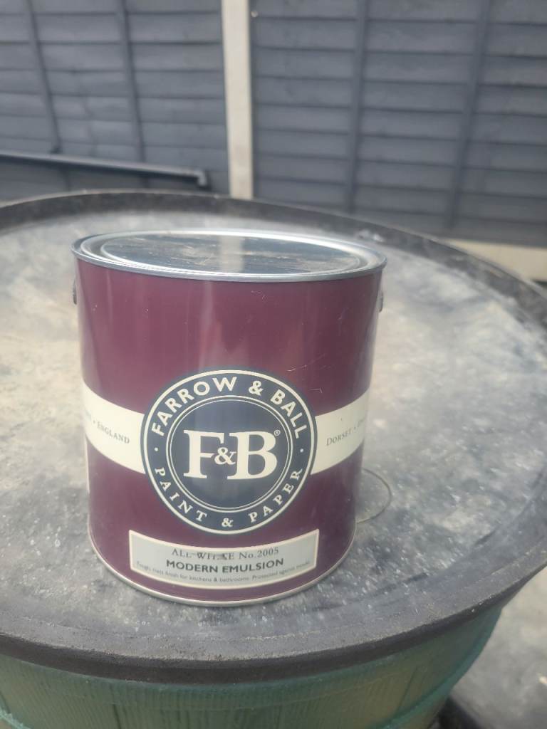 Farrow & ball paint.