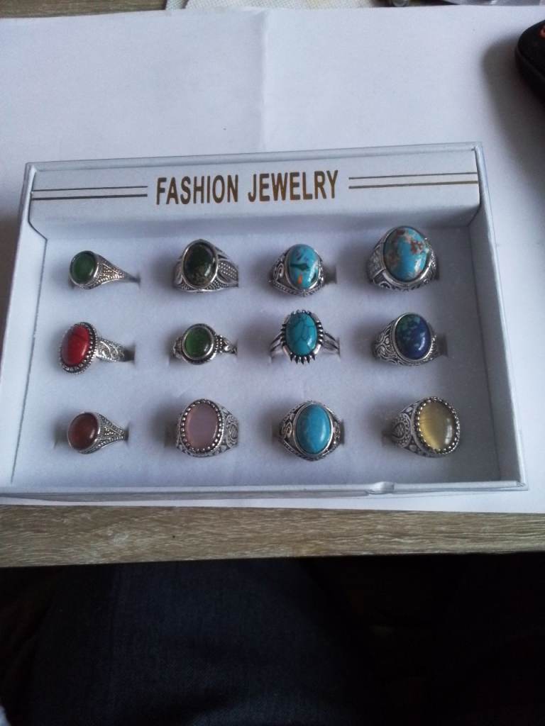 Fashion Jewellery Rings – Mixed Colourringss,  new