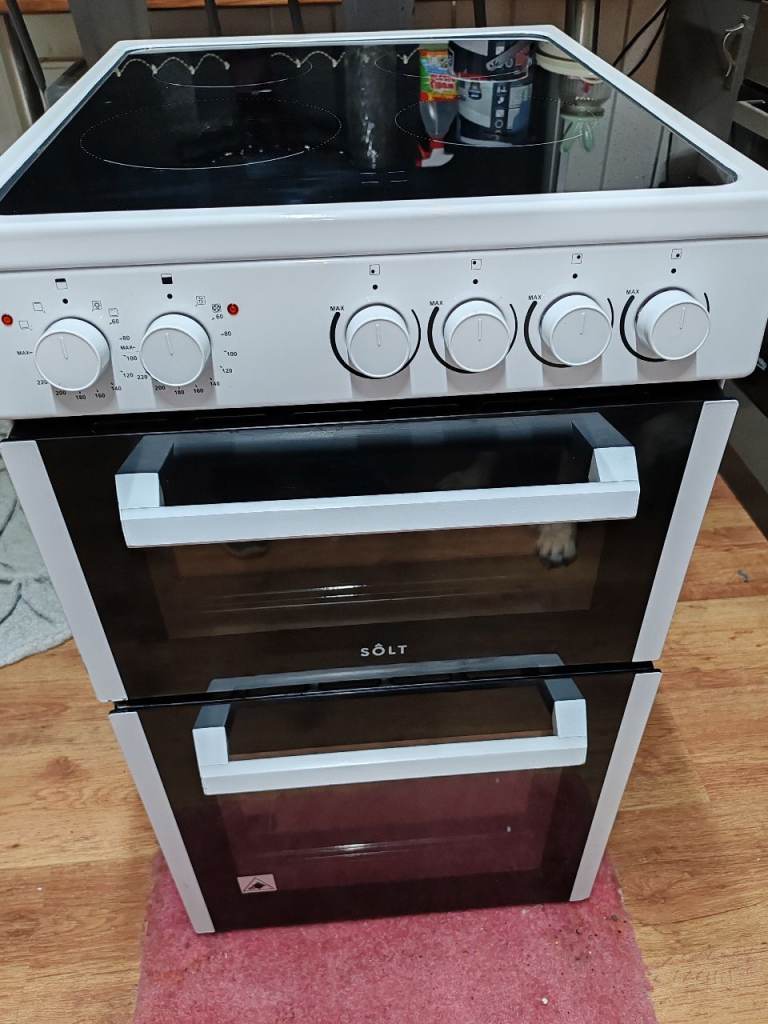 Electric cooker ceramic hob 
