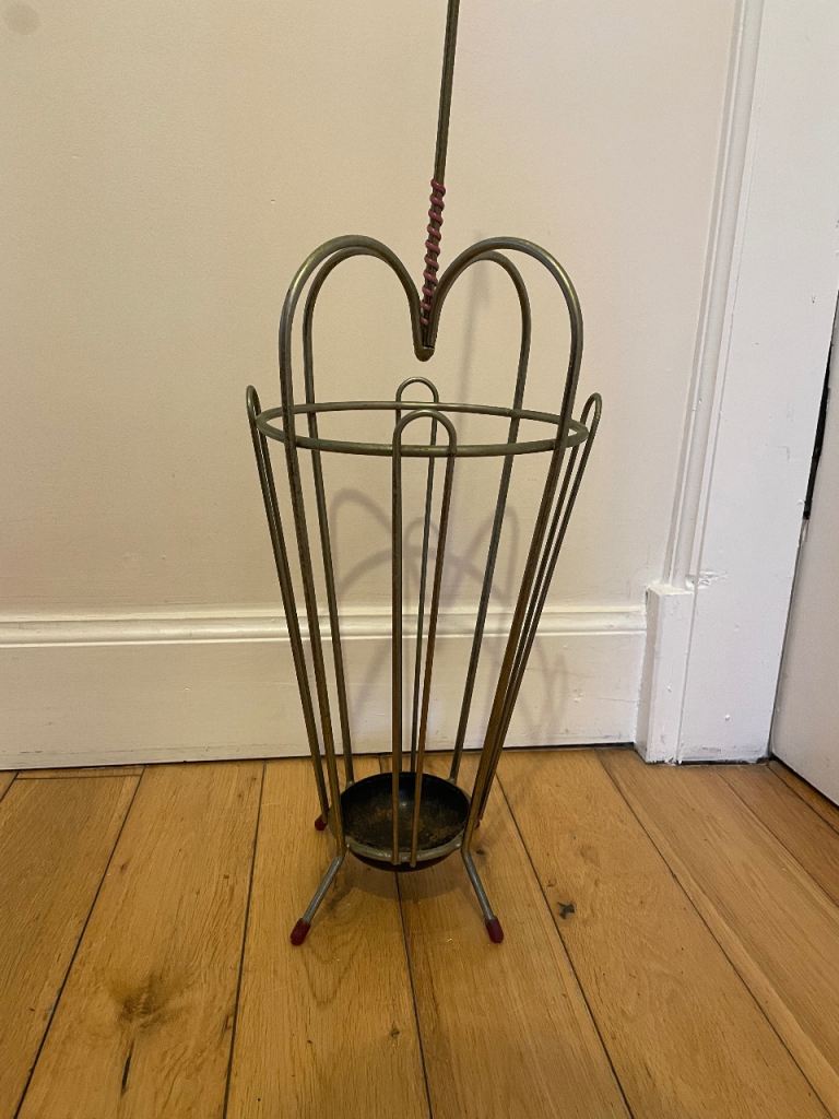Vintage 1950s French Mathieu Matégot Umbrella Stand